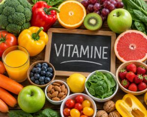 Die wichtigsten Vitamine in Lebensmitteln