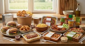 alorientabelle für Fast Food und Fertiggerichte