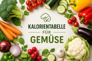 Kalorientabelle für Gemüse