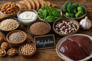 Welche Lebensmittel enthalten Molybdän? mit Tabelle